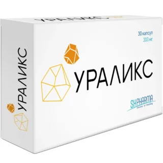 УРАЛИКС снижает мочевую кислоту / профилактика подагры и уратных камней в почках, 30 капсул, 300 мг